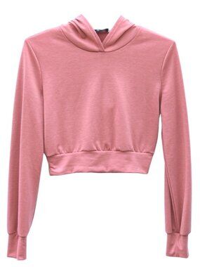 Lulu's Cropped Hooded Sweatshirt